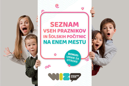 
			WIZ koledar šolskih počitnic, 2021 in 2021
		