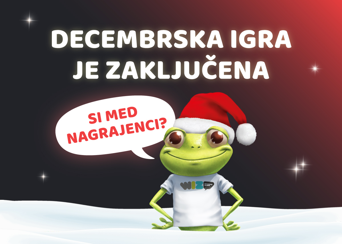 
			kOLEDAR SREČE 2025, WIZ, nagrajenci
		