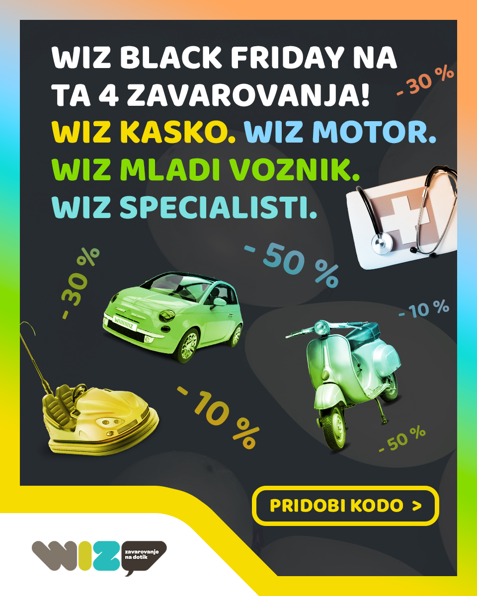 wiz black friday 2025, wiz zavarovanja