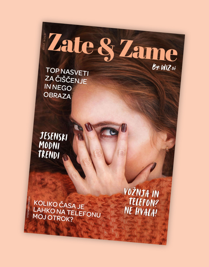 naslovnica revije zate in zame, poletje 2019