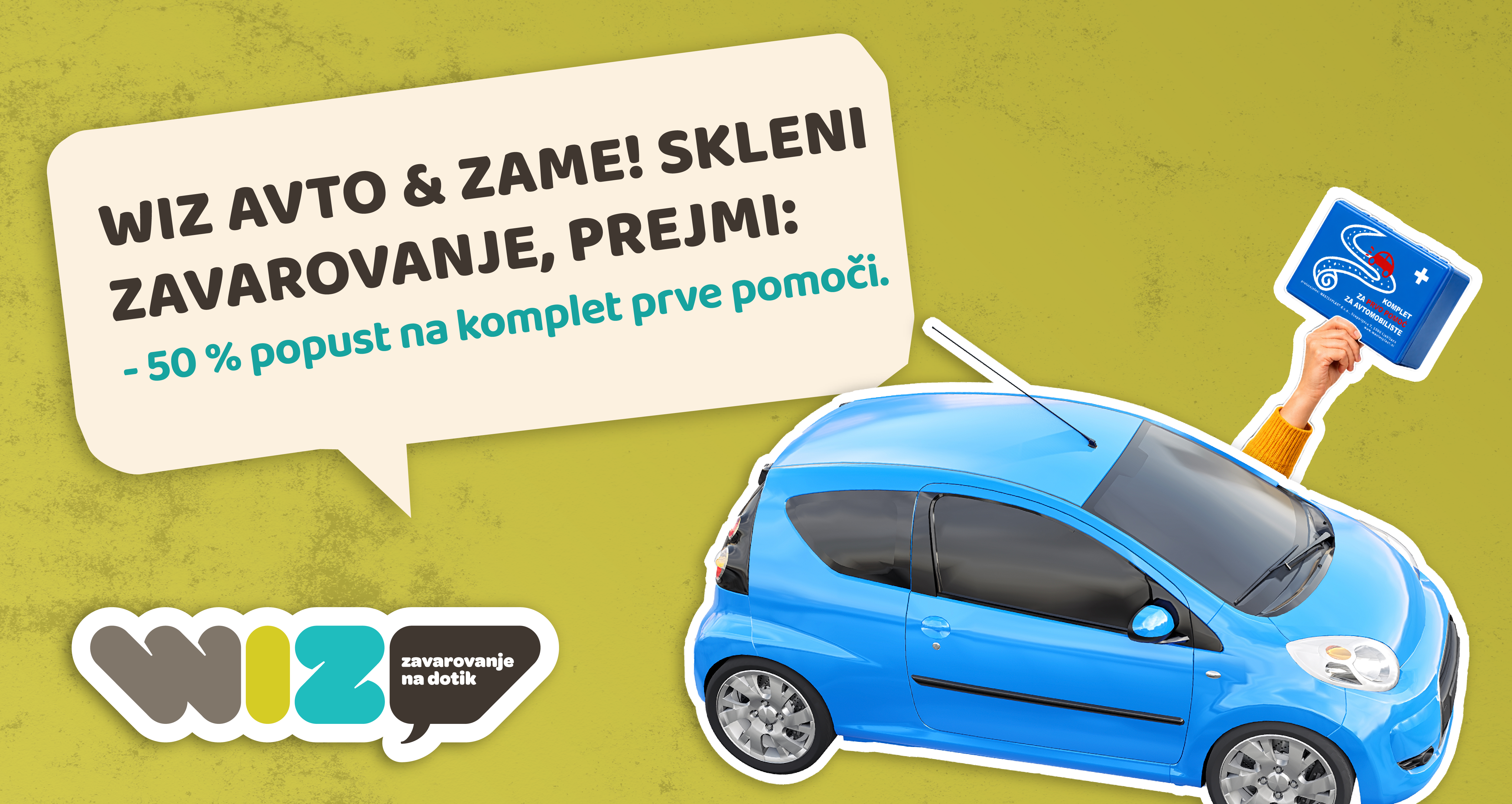 50 odstotni popust na prvo pomoč