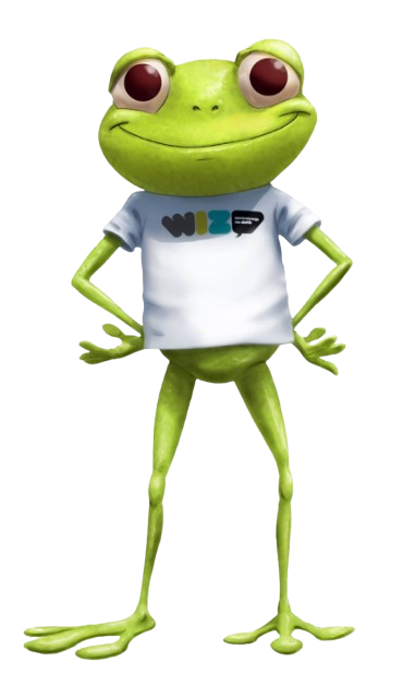 WIZ maskota