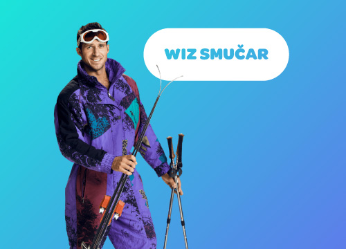 retro smučar