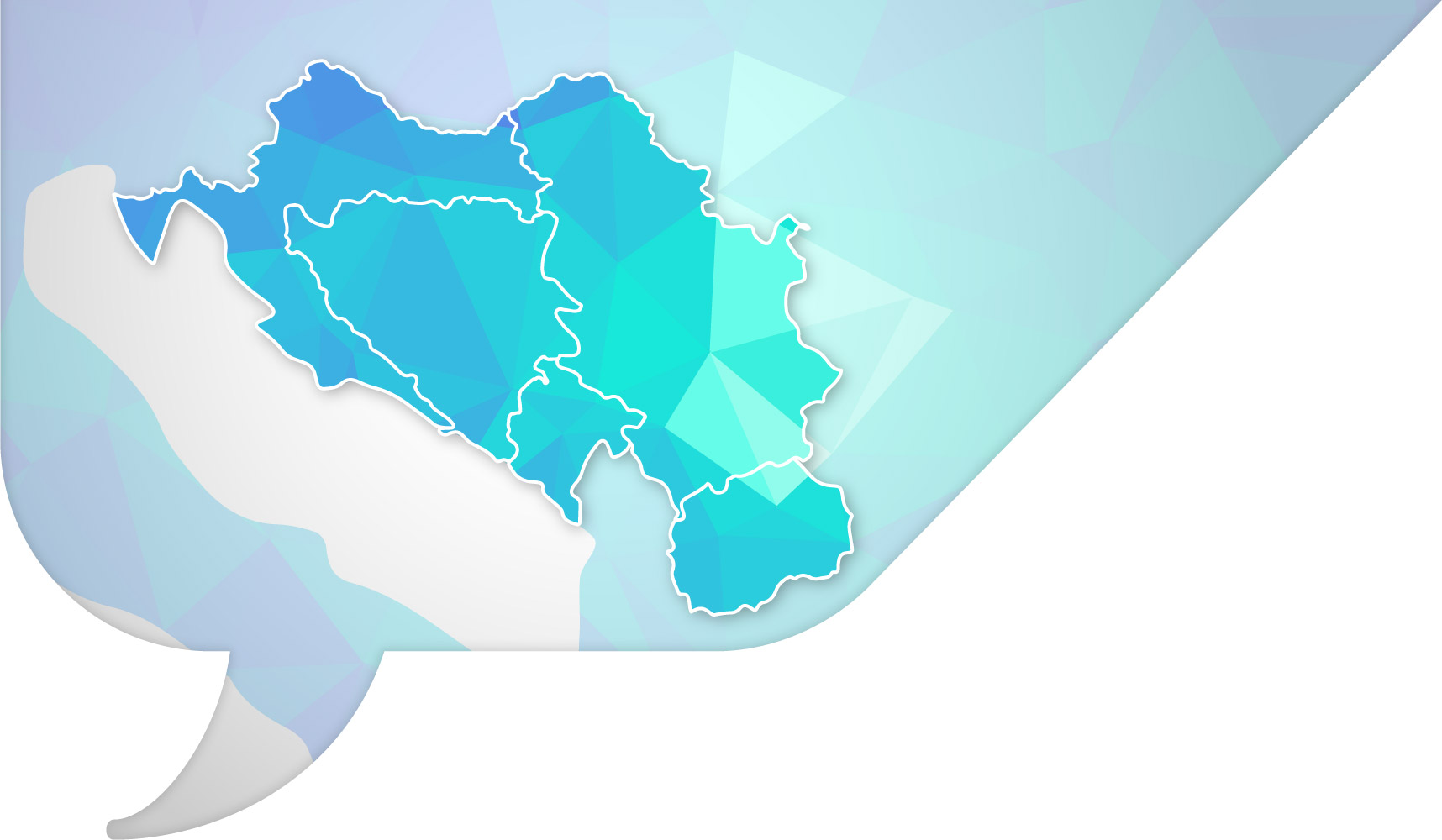 grafika zemljevida, države Balkana, WIZ Tujina