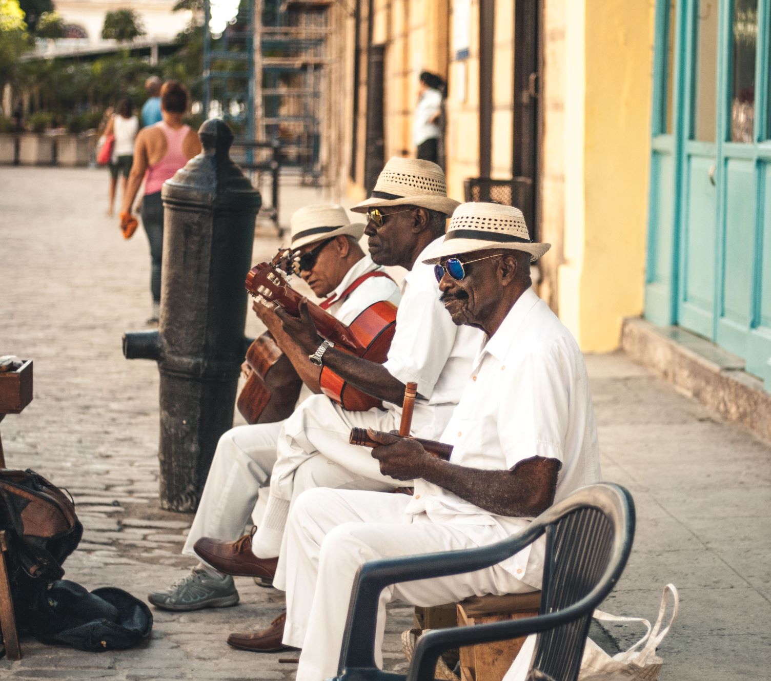 Ulični glasbeniki na Kubi