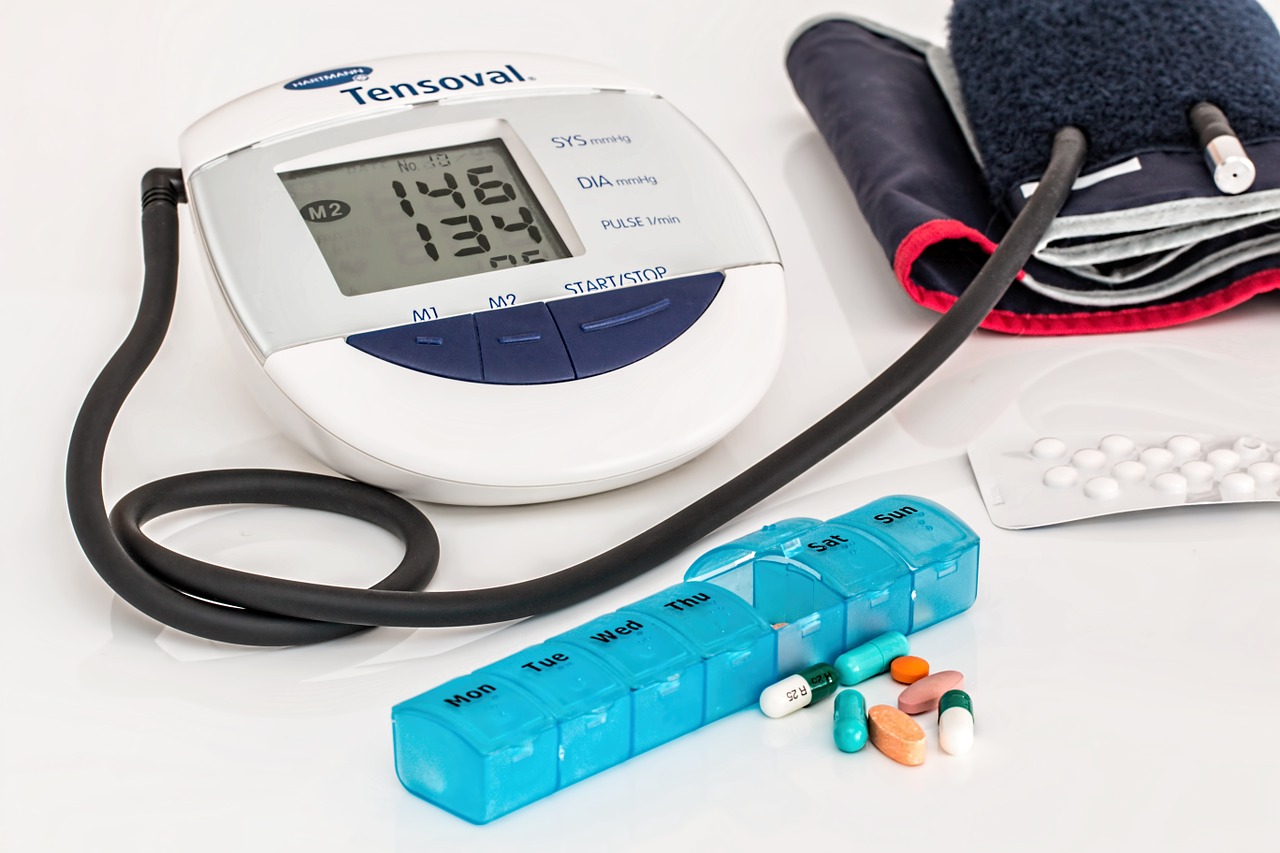Zdravila in merilec krvnega tlaka