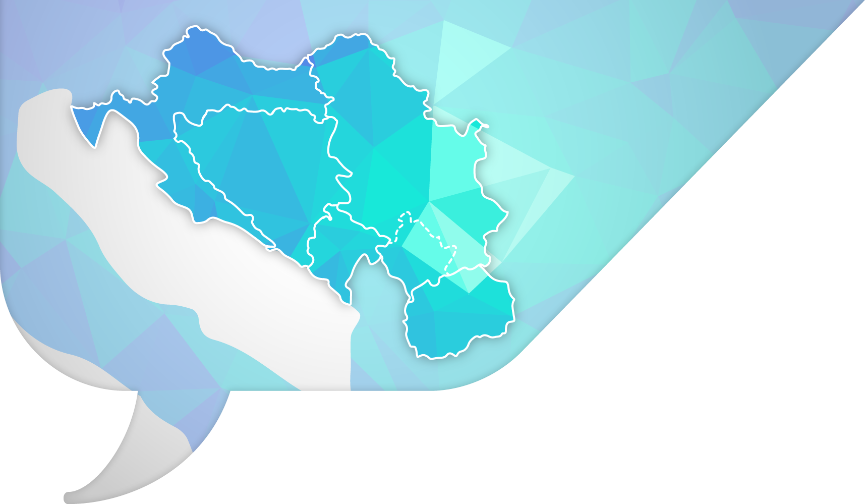 grafika zemljevida, države Balkana, WIZ Tujina